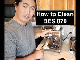 What is the nespresso coffee capsule filling sealing packaging machine? Step By Step Clean Me Breville Barista Express Bes 870 Youtube