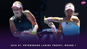 Petersburg ladies' trophy was a professional tennis tournament played on indoor hard courts. Jelena Ostapenko Vs Kristina Mladenovic 2019 St Petersburg Ladies Trophy First Round Youtube