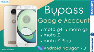 Now after connecting your internet , go or . Moto Z Play Frp Google Bypass Android Motorola Xt1635 Xt1635 02 Frp Unlockwith Miracle Crack Tool Youtube