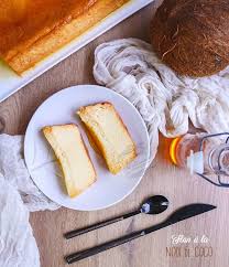 Flan A La Noix De Coco Flan A La Noix De Coco Recettes De Cuisine Et Cuisine Et Boissons