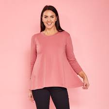 We want to provide woman with affordable and modest. Eden Swing Top Dusty Pink The Casual Company