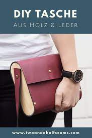 Büffelleder wiederum sind durch das von natur aus stärkere material etwas widerstandsfähiger als taschen aus ziegenleder. Diy Tasche Aus Leder Und Holz Einfaches Diy Eine Tolle Geschenkidee Zu Weihna Holz Ideen Esstisch Diy Wandverkleidung Diy Tasche Diy Geldborse Taschen