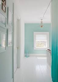 Color Of The Month Decorating With Aquamarine Qb Blog Blue Home Decor Hall Colour White Wood Floors