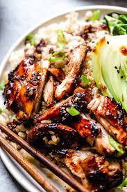 Air Fryer Asian Glazed Boneless Chicken Thighs Recipe Boneless Chicken Thigh Recipes Air Fryer Recipes Chicken Healthy Chicken Recipes