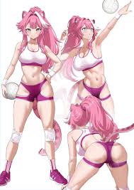 Raora Panthera playing volleyball (Raikkonen) [Hololive] – XYZ Porn Comics