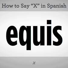 'kh', a guttural 'h', like scottish 'loch', thus 'xavier' is 'khahbeerr'. How To Say X In Spanish Howcast