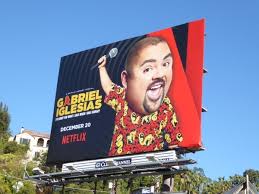 Gabriel Iglesias I M Sorry For What I Said When I Was Hungry Tv And Awards Season Billboards Gracing L A S Holidays Skies This December 2016 Award Season Billboard Comedians