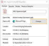 Set Acrobat Reader or Acrobat as default PDF viewer