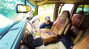 Front seat side air bags; Upgraded To King Ranch Seats And New Led Lights On My Cummins Powered Ford Youtube