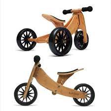 Kinderfeets Tiny Tot 2 In 1 Trike Balance Bike Bamboo Wooden Bikes Noosa In 2020 Wooden Balance Bike Wooden Bike Balance Bike