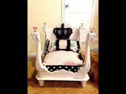 Pet stuff storage (part 1: Turn End Table Into Gorgeous Pet Bed Diy Pet Bed Diy Dog Bed Puppy Beds