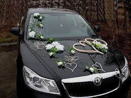 Image result for svatební  výzdoba auta