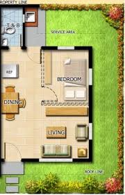 Luvina One Storey Single Attached Lot Area 60 Sqm Floor Area 27 Sqm House Design Bungalow House Plans Design