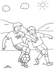 Dibujos De Futbol Para Colorear