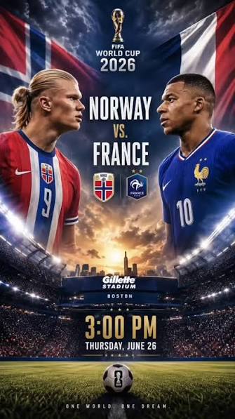 FIFA 2026: Norway vs France
