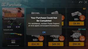 This online pubg mobile mod is tested and working. I Can T Buy Uc In Pubg Apple Community