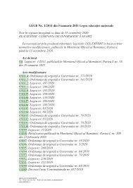 / privind fondul pentru mediu, aprobată cu modificări şi completări prin la 31 decembrie , reglementările şi/sau codurile menţionate la art. Https Www Edu Ro Sites Default Files Fi C8 99iere Legislatie 2020 Len Actualizata Octombrie 2020 Pdf