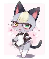 Maid Raymond Raymond Animal Crossing Fan Art Animal Crossing Characters Marshal Animal Crossing