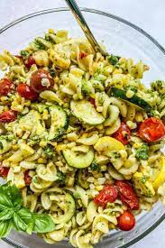 Pesto Pasta Salad Recipe This Healthy Table Recipe Pesto Pasta Salad Recipe Pasta Salad Recipes Pesto Pasta Salad