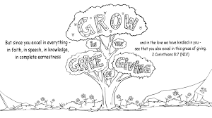 This cheerful giver coloring page will help kids remember that god wants us to be cheerful givers. Pathway Pages