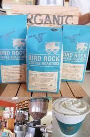 Lemons Avocados And The Bay The So Cal Life Bird Rock Coffee Coffee Bag Design Coffee Roasters