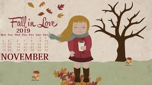 November 2019 Hd Calendar Wallpaper Desktop Wallpaper Calendar Calendar Wallpaper November Wallpaper