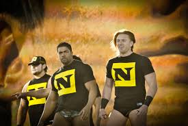 When wwe rebranded fcw into nxt wrestling, bray wyatt debuted on the july 11, 2012 episode of the rebooted nxt taped at full sail university, where he defeated aiden english. File Harris Otunga And Slater Jpg Wikimedia Commons