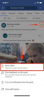 Like and react to posts. How To Save Videos On Facebook To Your Phone Or Computer