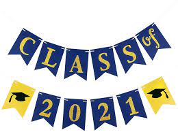 Download this premium vector about class of 2021 graduation text for banner, and discover more than 15 million professional graphic resources on freepik. Buy Class Of 2021 Banner Blue And Gold 2021 Graduation Decorations Blue And Gold 2021 Graduation Party Decorations 2021 Graduation Decorations 2021 Blue And Gold Graduation Decorations Online In Indonesia B08x42ctnz