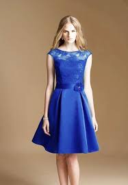 Cassie Royal Sapphire Blue Teal Bridesmaid Dresses Knee Length Bridesmaid Dresses Turquoise Bridesmaid Dresses