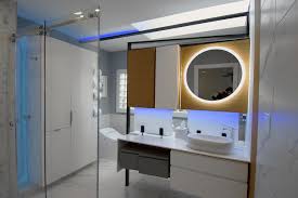 Our designers work with you to plan your entire bathroom remodel from the original design to your final color selections. Modern Custom Bathroom Remodel Charlotte Nc Freespace Design Euro Modern Design Consultancy