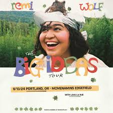 🌹TICKET CONTEST 🌹 We've got a pair of tickets to give away to see Remi  Wolf at Edgefield next Friday September 13 with Lava la Rue REMI WOLF WITH  SPECIAL GUEST LAVA