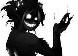 This file was uploaded by fulbhwwdp and free for personal use only. Shadow Evil Demon Insane Smile Sticker By Kade