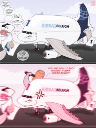 Airbus Beluga vs Airbus A220 by slantedpanel13 -- Fur Affinity [dot] net