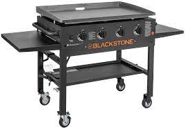 Blackstone 36'' griddle deluxe package. Blackstone 4 Burner 36 Griddle Cooking Station With Side Shelves Walmart Com Walmart Com