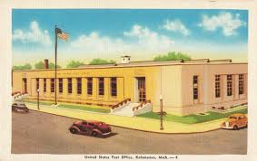 Details About Postcard Post Office Kalamazoo Michigan Kalamazoo Michigan Kalamazoo Post Office