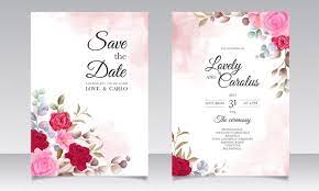 Red creative wedding card design template psd free. Wedding Invitation Images Free Vectors Stock Photos Psd