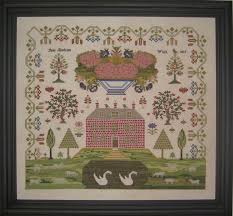 Samplers Revisited Reproduction Needlework Sampler Charts