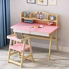 Children's desks are designed for play, homework, and leisure use. Kids Desks Pink Wooden Kids Desk Childen S Lift Top Desk Chair Bedroom Student Desk Great Gift For Girls An Childrens Desk Kids Desk Chair Desk And Chair Set
