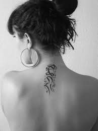 Vous songez à faire un tatouage, mais vous ne savez pas encore exactement quel dessin choisir ? Tatouage Compose Vertical Des Prenoms Aimes Simple Et Discret