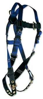 Falltech 7016 Contractor Full Body Harness With 1 D Ring And