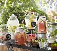 Pin By Nancy Cabarrubia On Italok Hazilag Mason Jar Drinks Beverage Station Party Drink Dispenser