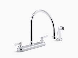 Side sprayers are falling out. K 810t71 4aha Triton Bowe Kitchen Sink Faucet With Sidespray Aerated Flow Kohler