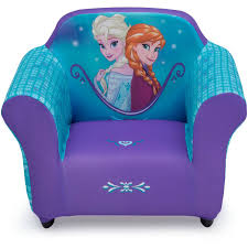 Disney Frozen Kids Upholstered Chair With Sculpted Plastic Frame By Delta Children Walmart Com Upholstered Kids Chair Frozen Kids Toddler Chair