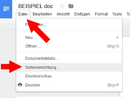 Wie gesagt, du kannst das seitenlayout nur für jede einzelne seite deines. Google Docs Querformat Einstellen Pc Smartphone