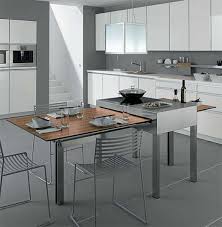Try opening some inspiration linked below. Modern Tables For Small Kitchens Show Adjustable Multifunctional Space Saving Furniture Design Modern Kitchen Tables Small Kitchen Tables Kitchen Design