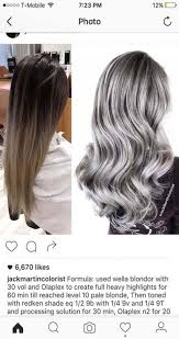 46 Ideas For Hair Color Balayage Grey Style Hair Hair