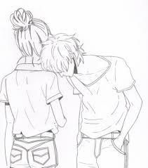 Love makes everything seem okay, and the harder each but of course nothing in life is easy, and they both have to make some pretty big choices. Easy Cute Anime Couples Drawings Novocom Top