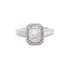 Sarah Layton Platinum Korloff Cut Diamond Engagement Ring - SLJ174