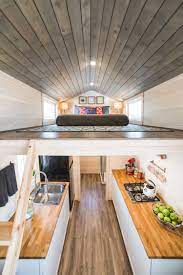 Bunkhouse By Uncharted Tiny Homes Tiny Living Tiny House Kitchen Tiny House Design Bunk House